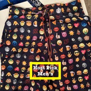 Swim Trunks -Bathing‎ Suit /Emojis / Broken Threads Surf / Medium /New with Tags